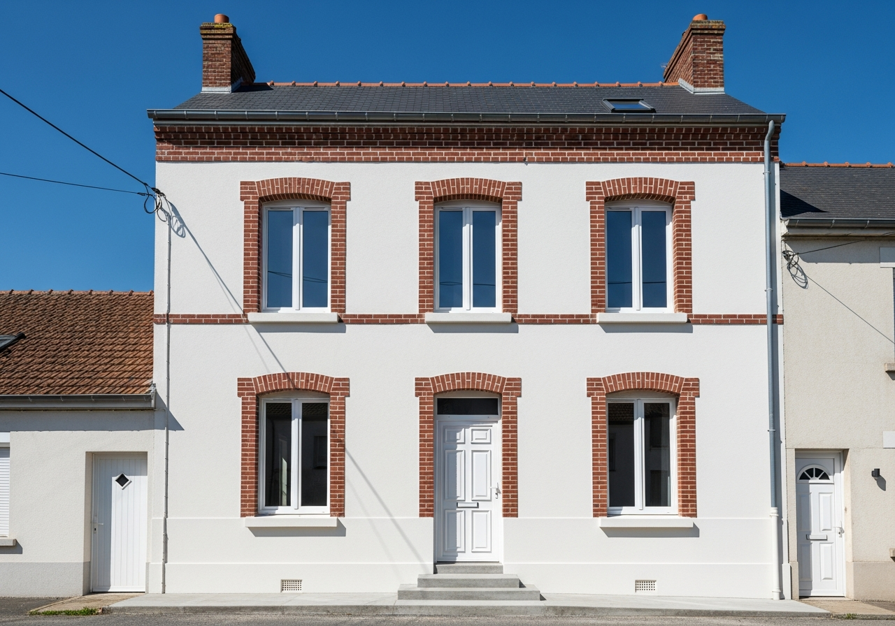 Façade après travaux