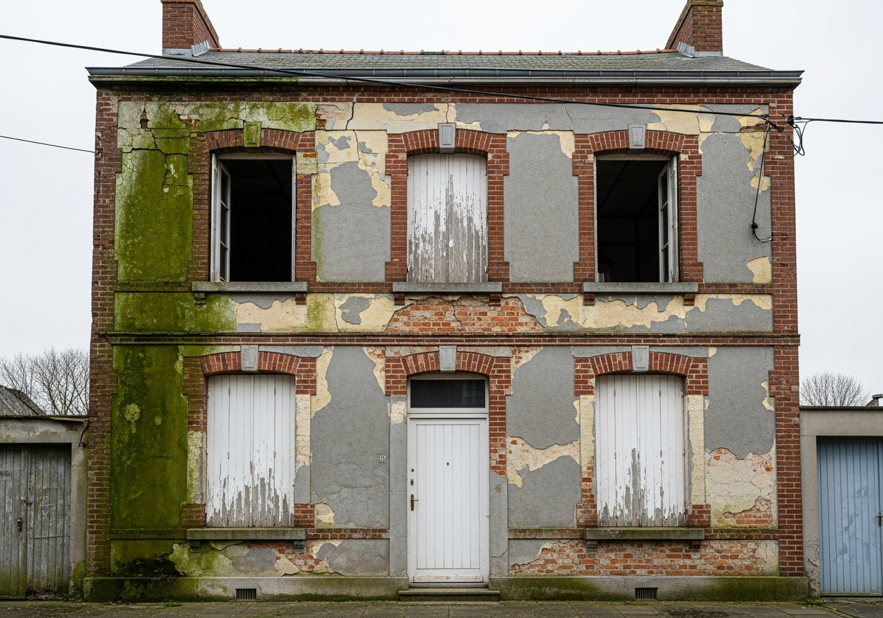 Façade avant travaux