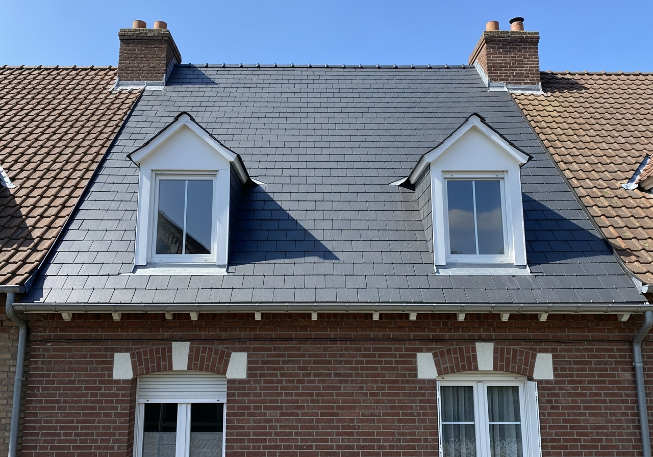 Toiture après travaux