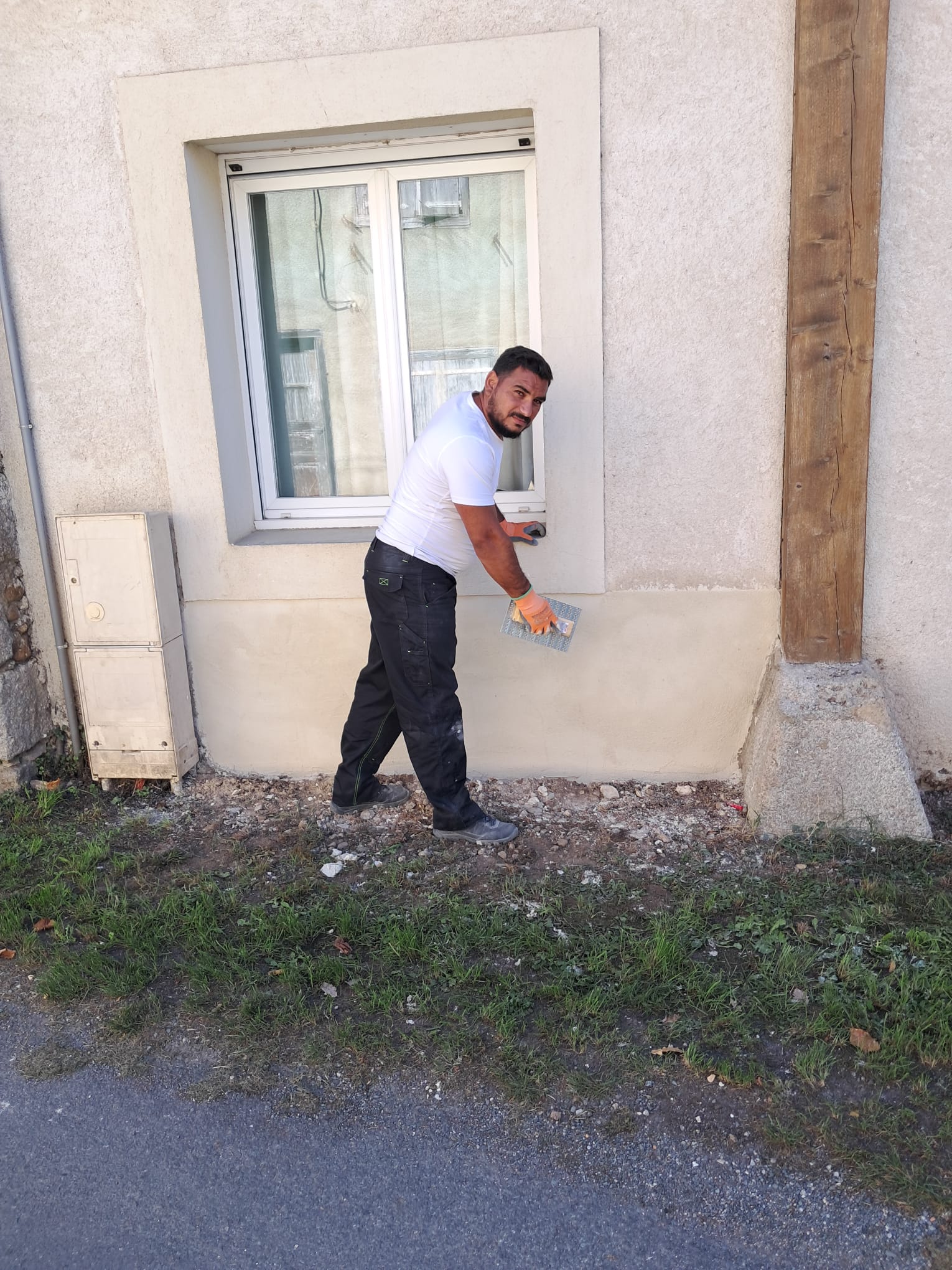 Application enduit façade extérieure — Nord (59)